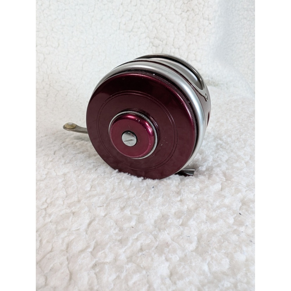 South Bend Oren-O-Matic 1140 Model D Automatic Fly Fishing Reel Burgundy USA